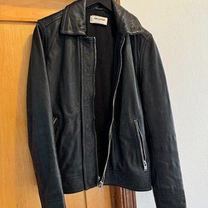 Zadig & Voltaire Men's Leather Jacket Size 36
